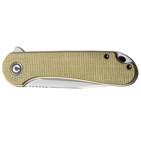 Nóż składany Civivi Elementum C907S olive micarta