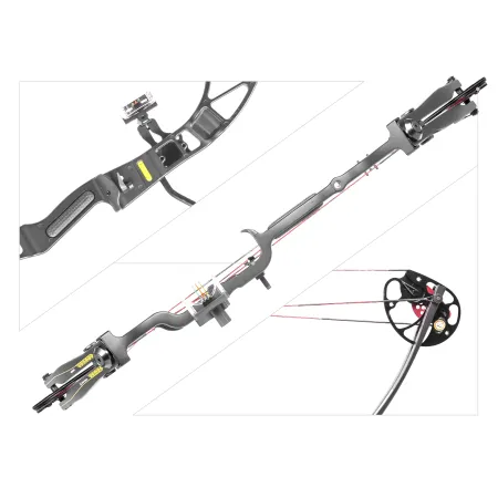 Łuk bloczkowy dla dorosłych i młodzieży  Ek Rex Quad 15-55 lb 28