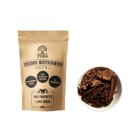 Wieprzowina suszona Toba ostra 100 g