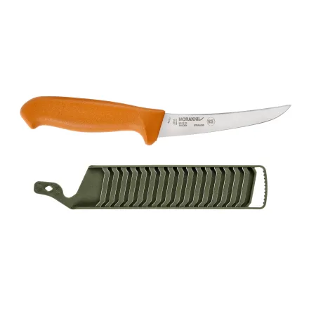 Nóż Morakniv Hunting Curved Boning pomarańczowy stal nierdzewna