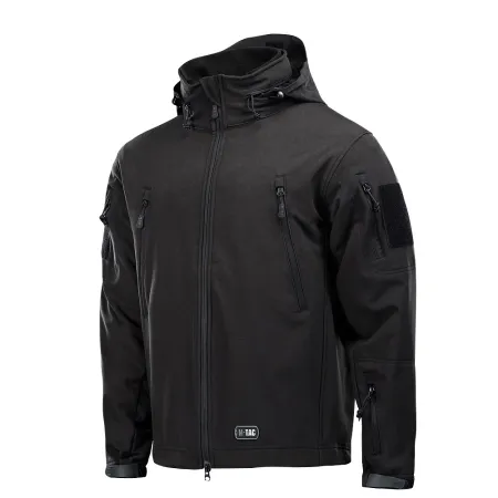 Kurtka M-Tac Soft Shell z podpinką czarna