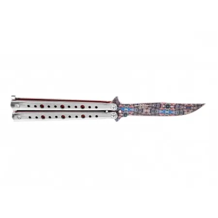 Nóż motylkowy Joker JKR646 damasceński