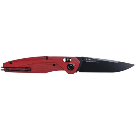 Nóż składany ANV Knives A100 ANVA100-003 czerwony