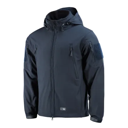 Kurtka M-Tac Soft Shell z podpinką granatowa