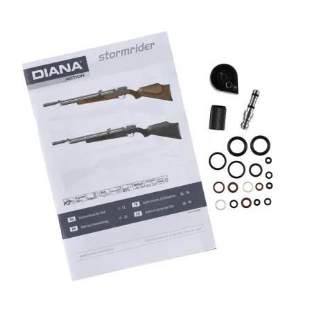 Wiatrówka Diana PCP Stormrider 5,5 mm Ek < 17J czarny syntetyk