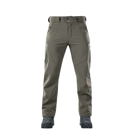 Spodnie trekkingowe M-Tac Soft Shell Winter oliwkowe