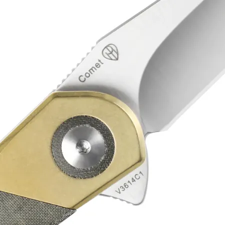Nóż Kizer Comet V3614C1 zielono-ceglany