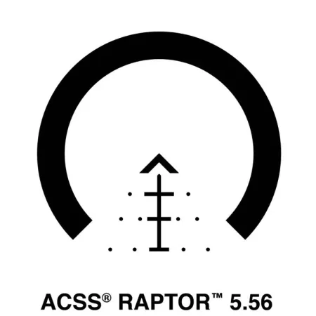 Luneta celownicza Primary Arms SLx 1-6x24 mm FFP iR ACSS Raptor 7,62x39 / .300 BLK