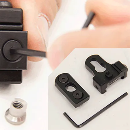 Adapter QD na szynę picatinny Leapers prosty