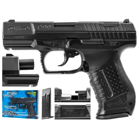 Replika pistolet ASG Walther P99 6 mm hop-up