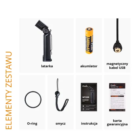 Latarka LED Fenix WT25R