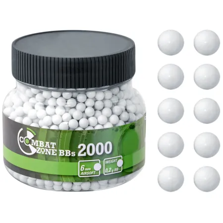 Kulki BB do ASG Combat Zone Basic 0,2 g 6 mm 2000 szt.