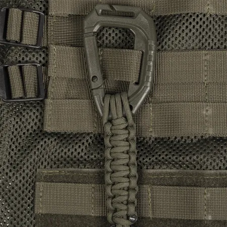 Brelok Mil-Tec z karabińczykiem Molle oliwkowy