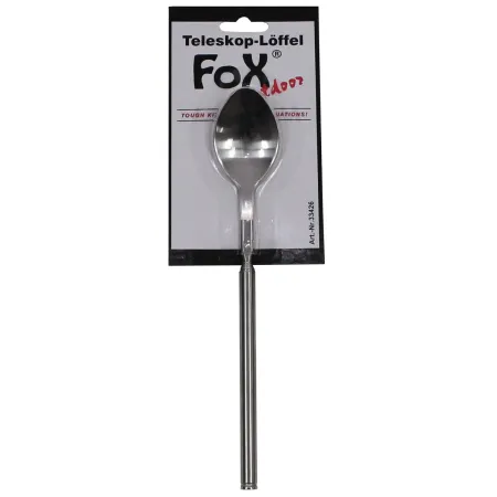 Łyżka teleskopowa Fox Outdoor ze stali nierdzewnej