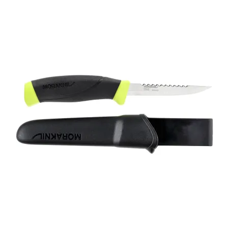 Nóż Morakniv Fishing Comfort Scaler 098 z ząbkami stal nierdzewna