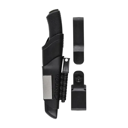 Nóż Morakniv Bushcraft Survival czarny stal węglowa