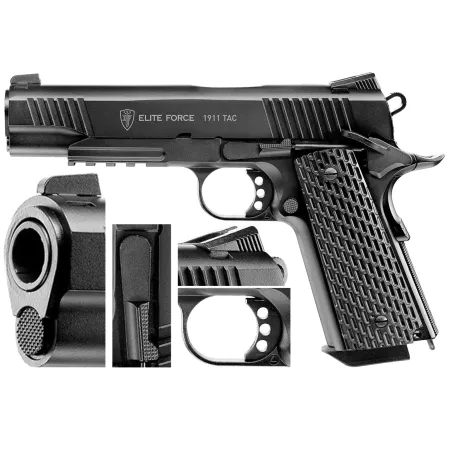 Replika pistolet ASG Elite Force 1911 Tac 6 mm
