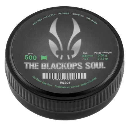 Śrut Black Ops płaski 4,5 mm 500 szt.