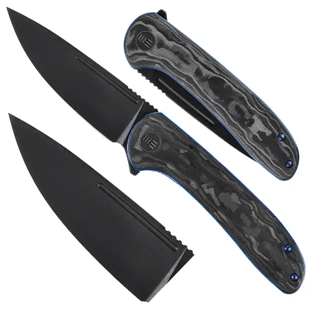 Nóż składany WE Knife Saakshi WE20020C-2 marble / blue