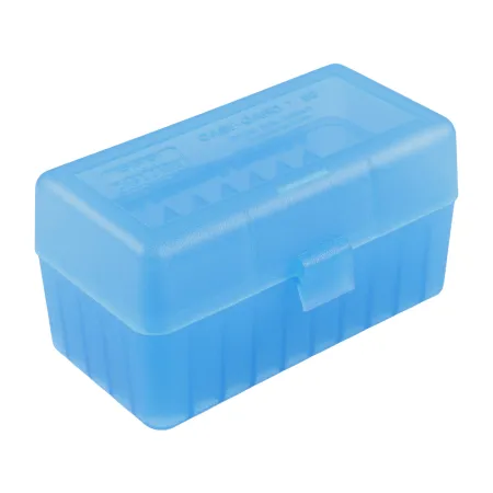 Pudełko na amunicję kulową MTM RM-50-24 308win 50szt. Niebieskie