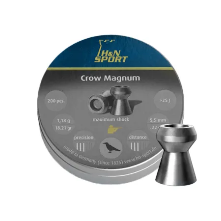 Śrut diabolo H&N Crow Magnum 5,5 mm 200 szt.