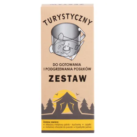 Kuchenka turystyczna Javel survivalowa + paliwo