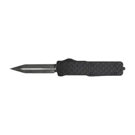 Nóż OTF Templar Knife Large Aluminium Diamond Plate Dagger Black