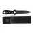 Nóż rzutka Fox Outdoor 22,5 cm w pokrowcu czarny