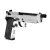 Pistolet wiatrówka Beretta M9A3 FM 4,5 mm inox CO2