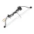 Łuk bloczkowy dla dzieci i młodzieży Poe Lang Kirupira 15-20 lb 34,5" czarny