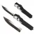 Nóż OTF Templar Knife Excalibur Slim Black Fallen Drop Black