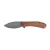 Nóż składany Trollsky Knives Mandu brązowy Micarta
