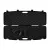 Kufer na bron Megaline czarny 118x35x11cm klamry