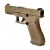 Pistolet wiatrówka Glock 19X 4,5 mm coyote BB CO2