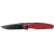 Nóż składany ANV Knives A100 ANVA100-003 czerwony