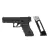 Replika pistolet ASG Glock 17. 6 mm CO2