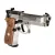 Pistolet wiatrówka Beretta M92 FS nickel/wood 4,5 mm Diabolo CO2