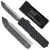 Nóż OTF Templar Knife Large Aluminium Diamond Plate Drop Black