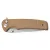 Nóż składany Sencut Sachse S21007-3 brown micarta