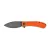 Nóż składany Trollsky Knives Mandu pomarańczowy G10