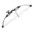 Łuk bloczkowy dla dorosłych Poe Lang Cobra Protex 55 lb 40,2" czarny dla leworęcznych