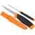Nóż Morakniv Companion F Heavy Duty pomarańczowy stal węglowa