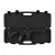 Kufer na bron Megaline czarny 82x25x8 cm klamry