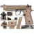 Pistolet wiatrówka Beretta M9A3 FM 4,5 mm brązowy