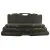Kufer na bron Megaline czarny 125x25x11 cm zamek