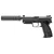 Replika pistolet ASG Heckler&Koch USP Tactical czarny 6mm