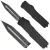 Nóż OTF Templar Knife Large Aluminium Diamond Plate Dagger Black