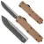 Nóż OTF Templar Knife Large Aluminium Anodized Bronze Drop Black