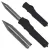 Nóż OTF Templar Knife Excalibur Slim Black Rubber Dagger