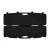 Kufer na bron Megaline czarny 118x30x11cm klamry